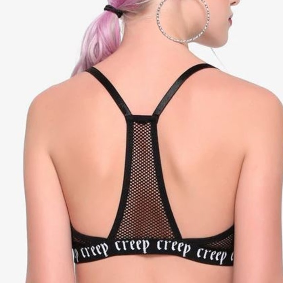 Nwt creep creepy gothic bralette - Picture 2 of 3